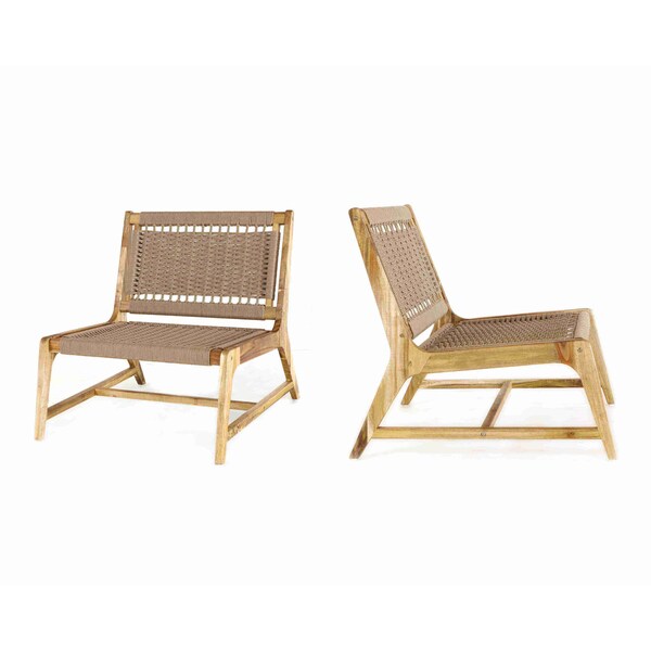 Panama Jack Outdoor Panama Jack Corsica Adirondack Chair Set of 2 - PJO-3401-TAN-LC-SET2