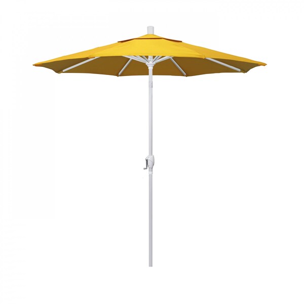 California Umbrella Patio Umbrella, Octagon, 95.5" H, Sunbrella Fabric, Sunflower Yellow - 194061030493