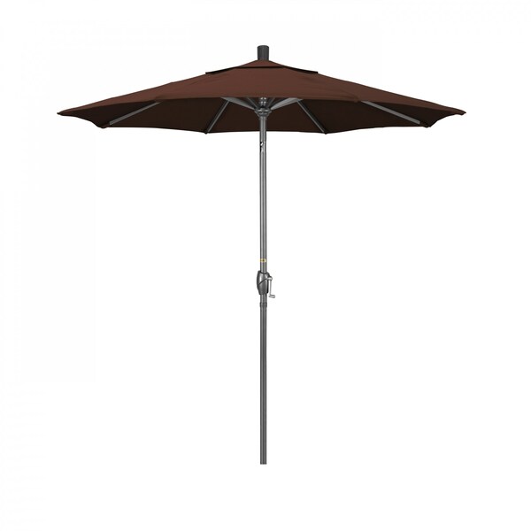California Umbrella Patio Umbrella, Octagon, 95.5" H, Sunbrella Fabric, Bay Brown - 194061028728