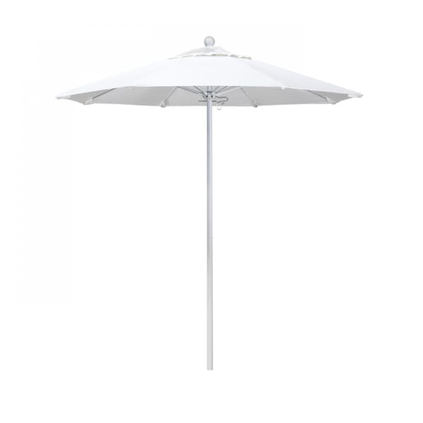 California Umbrella Patio Umbrella, Octagon, 96" H, Sunbrella Fabric, Natural - 194061004548