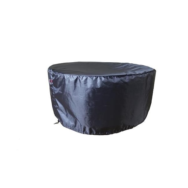 Shield-Gold Shield-Gold COV-GTR52 52 in. Round Fire Table Cover - COV-GTR52
