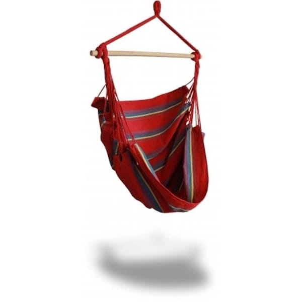 Kings Pond Enterprises Kings Pond Enterprises 10044-KP Hammaka Woven Hammock Chair - Red - 10044-KP