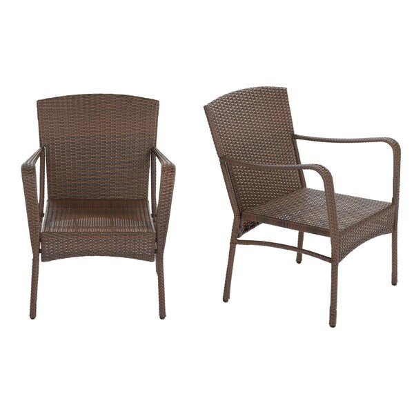 Bold Fontier Leisure Collection Outdoor Garden Patio Furniture Chair Set - 2 Piece - BO2690281