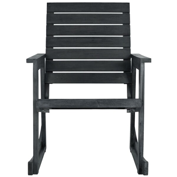 Safavieh Alexei Rocking Chair, Dark Slate Gray - FOX6702K