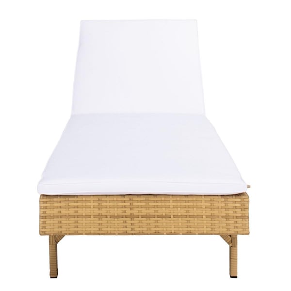 Safavieh Cam Sunlounger Natural & White - PAT7501D