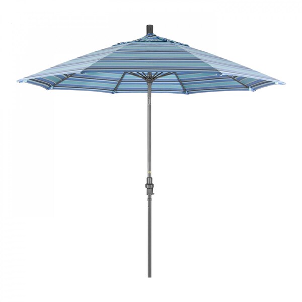 California Umbrella Patio Umbrella, Octagon, 101" H, Sunbrella Fabric, Dolce Oasis - 194061025116