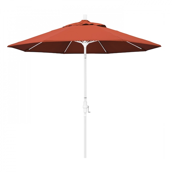 California Umbrella Patio Umbrella, Octagon, 101" H, Olefin Fabric, Sunset - 194061027103