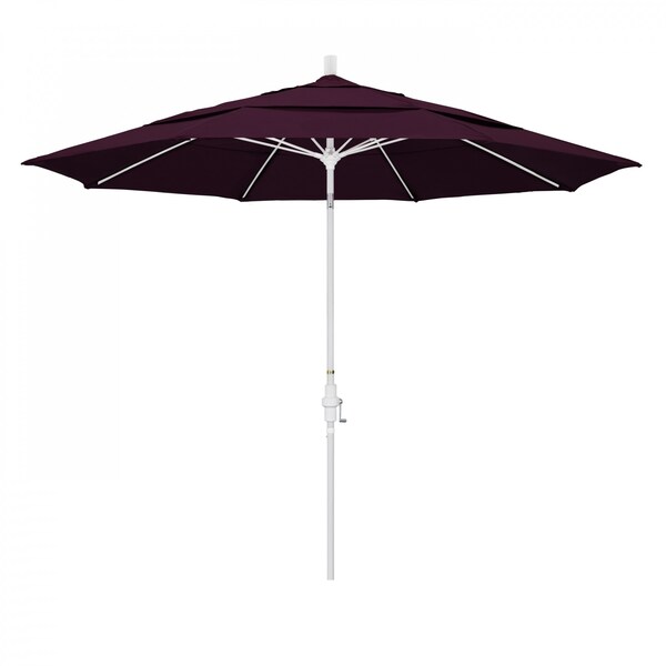 California Umbrella Patio Umbrella, Octagon, 109.5" H, Pacifica Fabric, Purple - 194061022177