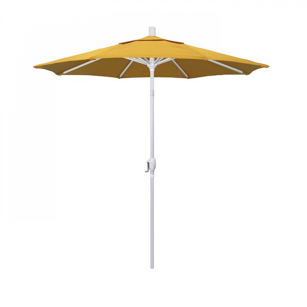 California Umbrella Patio Umbrella, Octagon, 95.5" H, Pacifica Fabric, Yellow - 194061031032
