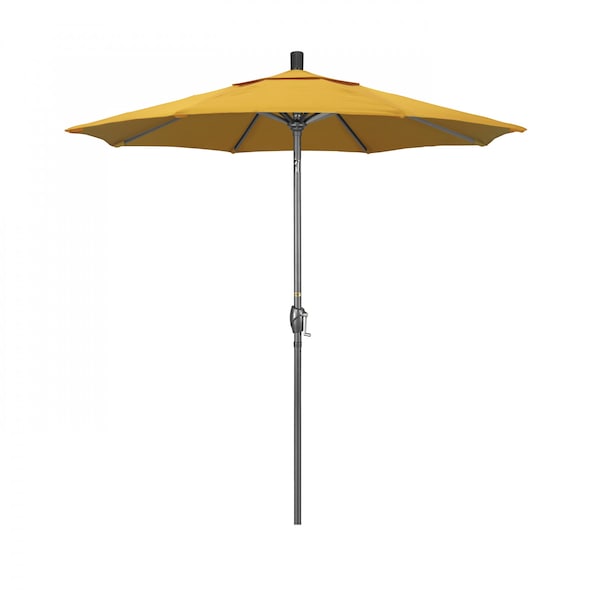 California Umbrella Patio Umbrella, Octagon, 95.5" H, Olefin Fabric, Lemon - 194061029008