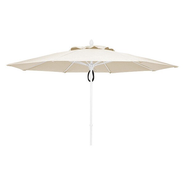 Fiberbuilt Market Umbrella 8Rib Pulley Pin, Natural, 11 ft. - 11MPPW-4604