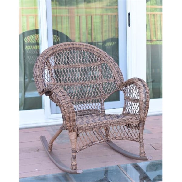 Propation Santa Maria Rocker Wicker Chair, Honey - PR2434110