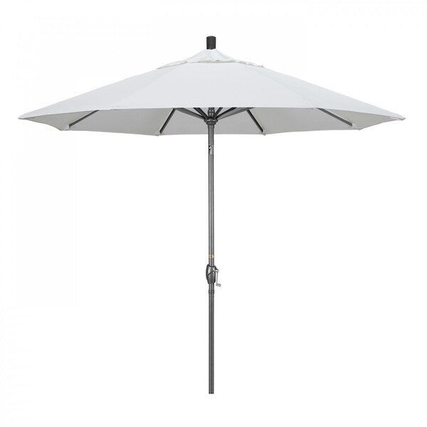 California Umbrella Patio Umbrella, Octagon, 101" H, Olefin Fabric, White - 194061032411