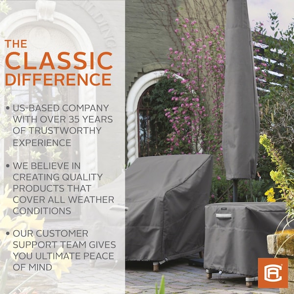 Classic Accessories Ravenna Rack Log Cover, 8 ft, 98"x26" - 55-172-045101-EC