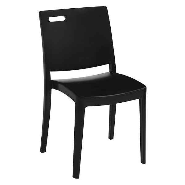 Grosfillex Metro Chair, Black, PK4 - US356017