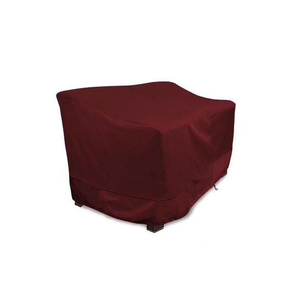 Eevelle Meridian Bench, Burgundy, 69 in L x 30 in W x 21 in H - MDBENCH_69L_21D_30H-BRG