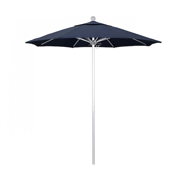 California Umbrella Patio Umbrella, Octagon, 96" H, Sunbrella Fabric, Spectrum Indigo - 194061002766