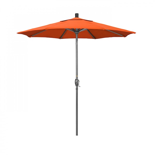 California Umbrella Patio Umbrella, Octagon, 95.5" H, Sunbrella Fabric, Melon - 194061028667