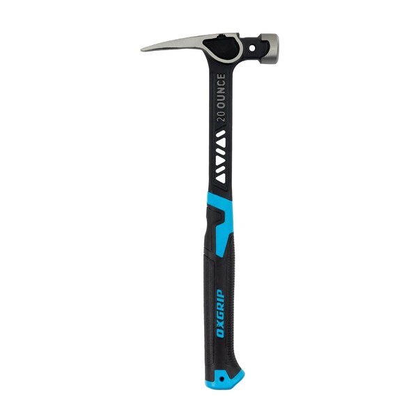 Ox Tools Pro Ultrastrike Framing Hammer - Smooth Face | 20-Ounce / 560-Grams - OX-P087320