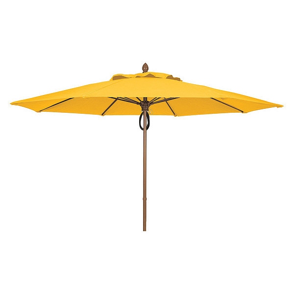Fiberbuilt Market Umbrella 8Rb Pulley Pin, Buttercup, 11 ft. - 11MPPCB-4635