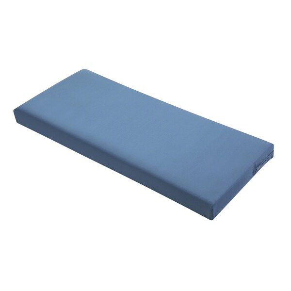 Classic Accessories Ravenna Water-Resistant Patio Bench/Settee Cushion, Empire Blue - 62-014-EMBLUE-EC