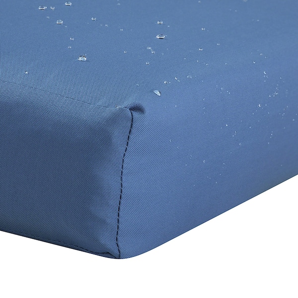 Classic Accessories Ravenna Patio Cushion Slipcover, Empire Blue, 48" - 60-345-010501-RT