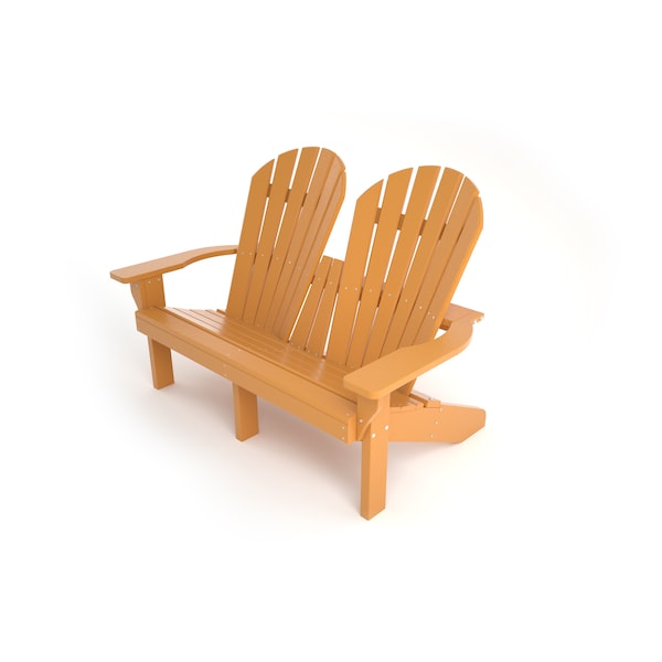 Frog Furnishings Cedar Riveria Adirondack Love Seat - PB ADRIVCED