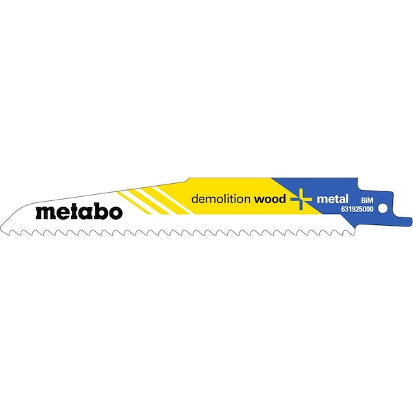 Metabo 6 in L x Bi-Metal 5 PK - 631925000