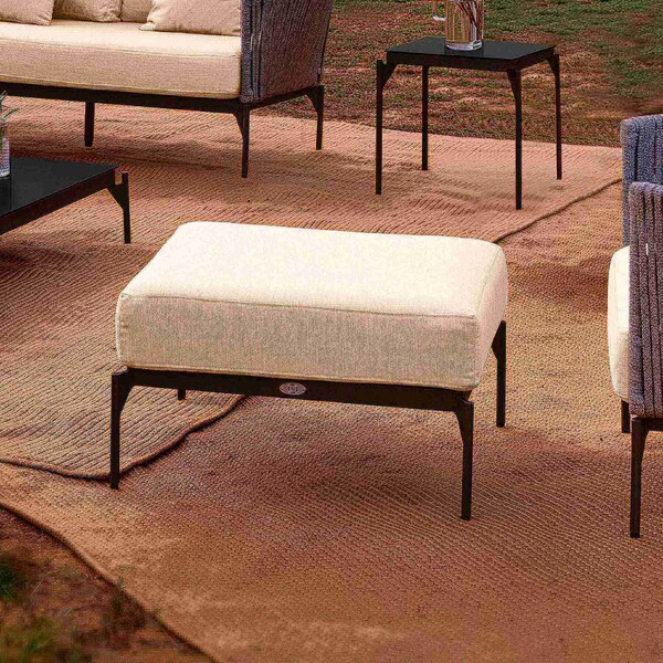 Skyline Design Boston Ottoman with Sunbrella Cushion - 24156-CMA-CUSH