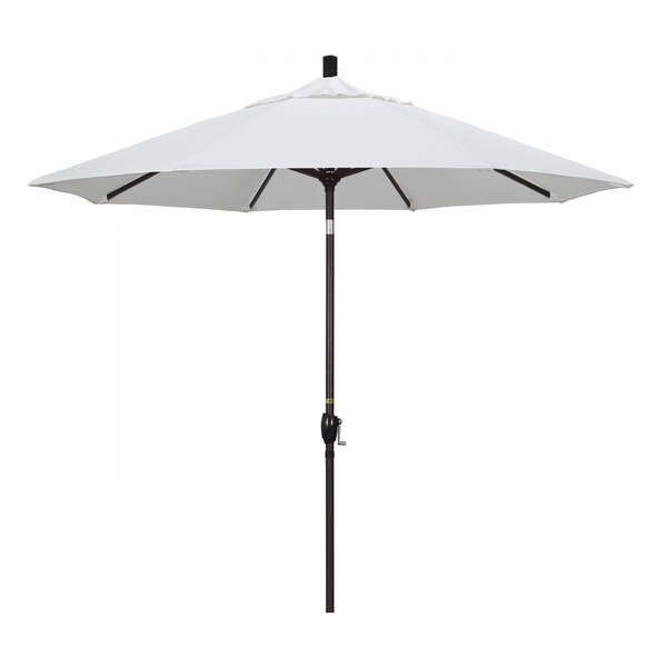 California Umbrella Patio Umbrella, Octagon, 101" H, Sunbrella Fabric, Natural - 194061032916
