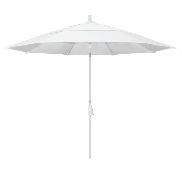 California Umbrella Patio Umbrella, Octagon, 109.5" H, Sunbrella Fabric, Natural - 194061021446