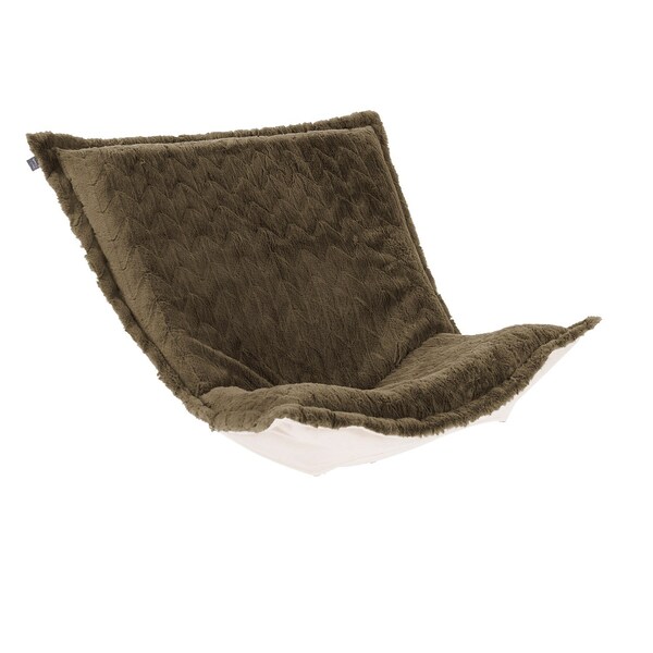 Howard Elliott Puff Chair Cover Faux Fur Angora Moss - Cover Only - C300-1091