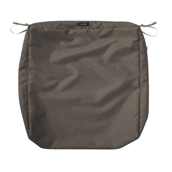 Classic Accessories Ravenna Patio Cushion Slipcover, Dark Taupe, 23" - 60-418-015101-RT
