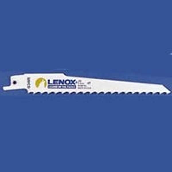 Lenox Reciprocating Saw Blade, 3/4 in W, 6 in L, 4 TPI - 20575634R