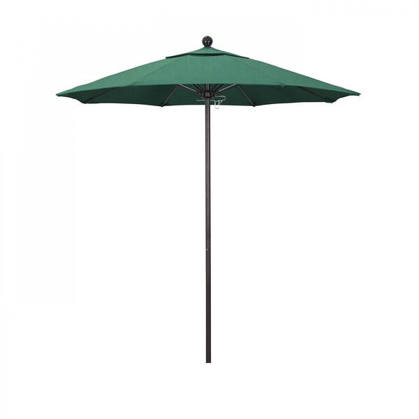 California Umbrella Patio Umbrella, Octagon, 96" H, Sunbrella Fabric, Spectrum Aztec - 194061003633