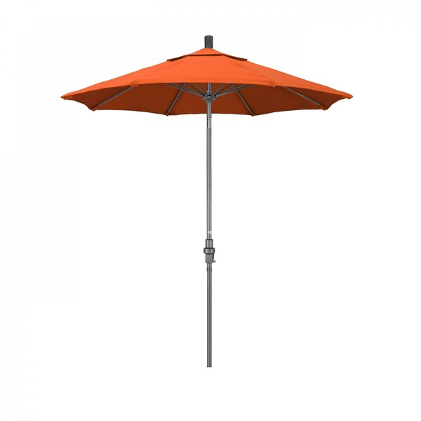 California Umbrella Patio Umbrella, Octagon, 102.5" H, Sunbrella Fabric, Melon - 194061023204