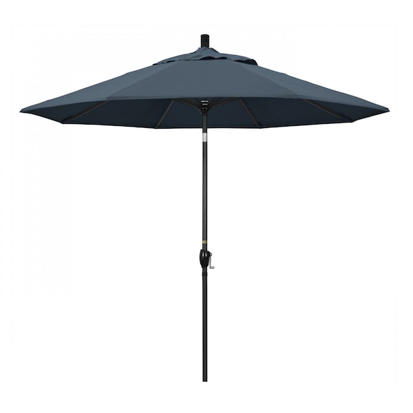 California Umbrella Patio Umbrella, Octagon, 101" H, Pacifica Fabric, Sapphire - 194061035474