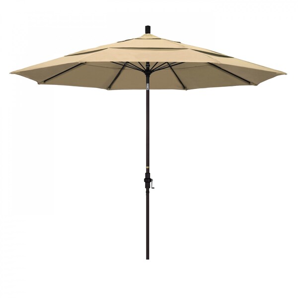 California Umbrella Patio Umbrella, Octagon, 109.5" H, Olefin Fabric, Antique Beige - 194061020999