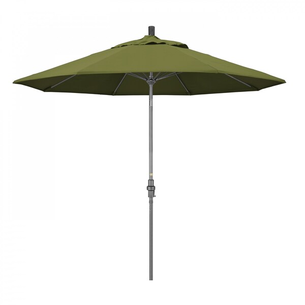 California Umbrella Patio Umbrella, Octagon, 101" H, Pacifica Fabric, Palm - 194061025512