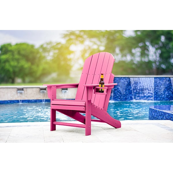 Dura Patio Heavyduty Adirondack Chair, Pink - HEAVYDUTY PINK