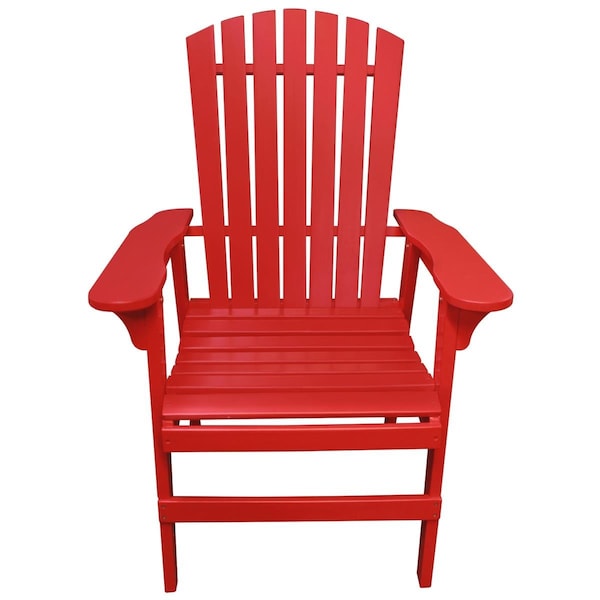 Guarderia Oversize Tall Adirondack Chair Red - GU2625388