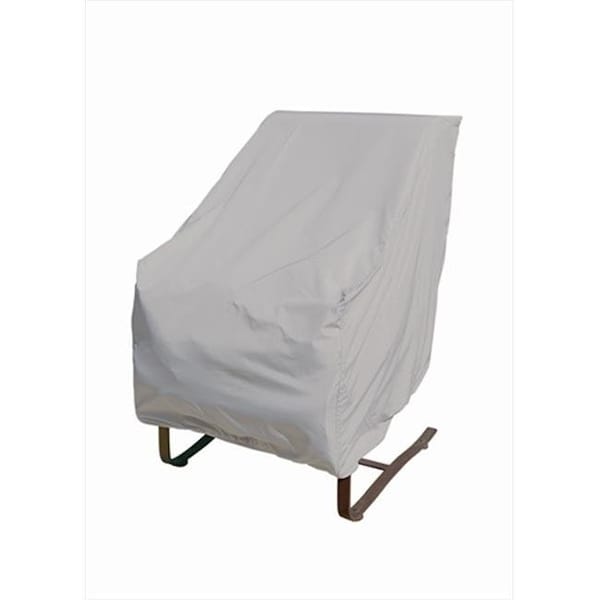 Simplyshade SimplyShade 36 in. High Back Chair With Elastic  Grey - SSCPL112