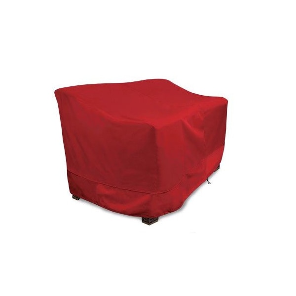 Eevelle Meridian Bench/Loveseat Cover, Red, 75 in L x 32.5 in W x 33 in H - MDCLSM-RED