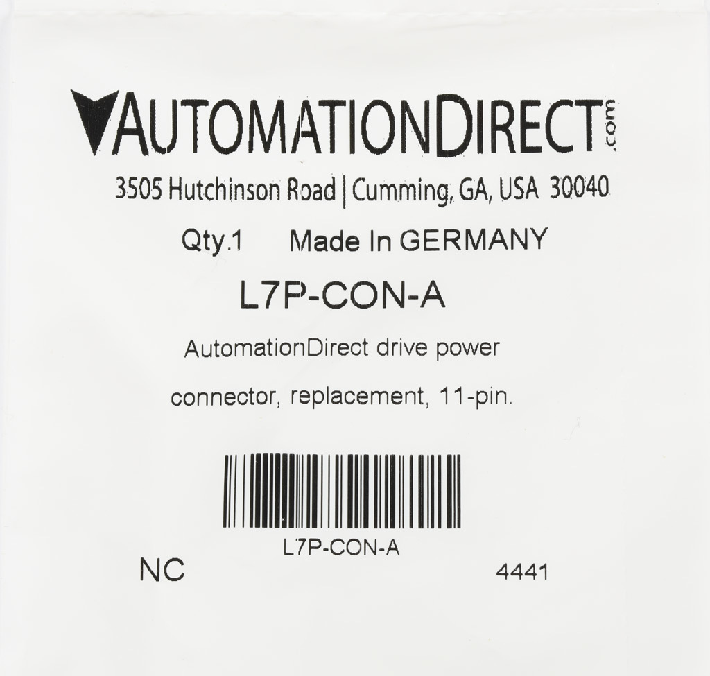 Automation Direct Sticker AutomationDirect L7P-CON-A - EZControles