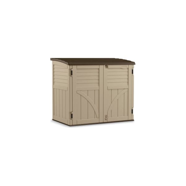 Suncast Suncast Horizontal Storage Shed, 53"W x 32-1/2"D x 45-1/2"H - BMS3400