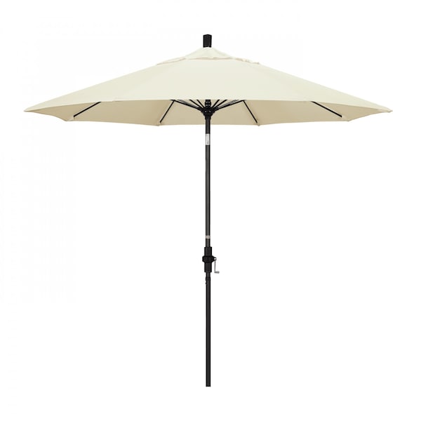 California Umbrella Patio Umbrella, Octagon, 101" H, Pacifica Fabric, Canvas - 194061026502