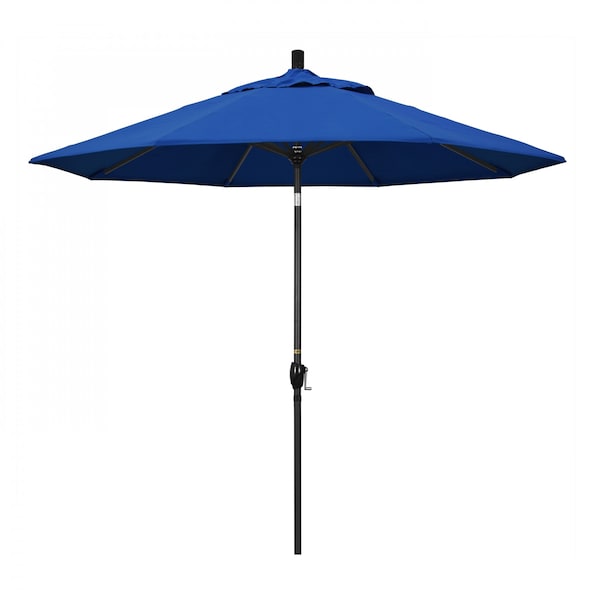 California Umbrella Patio Umbrella, Octagon, 101" H, Pacifica Fabric, Pacific Blue - 194061035320