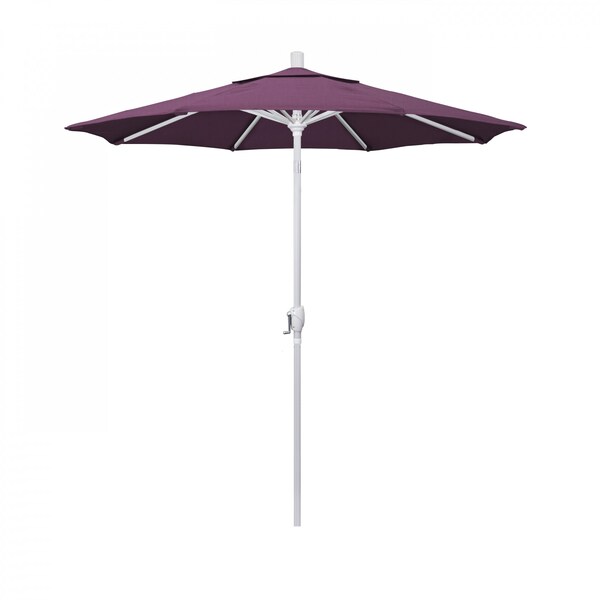 California Umbrella Patio Umbrella, Octagon, 95.5" H, Sunbrella Fabric, Iris - 194061030622