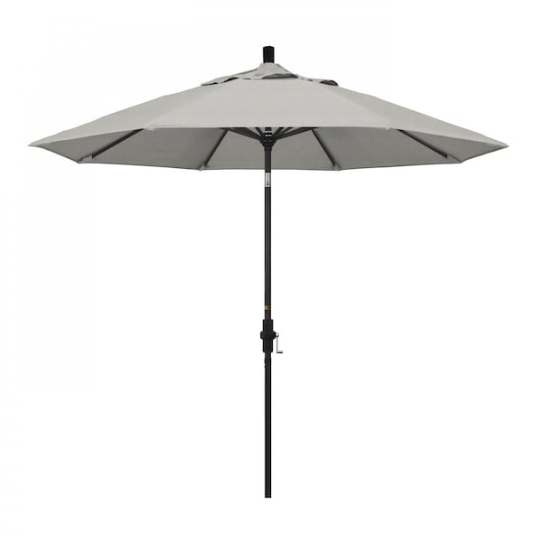 California Umbrella Patio Umbrella, Octagon, 102.38" H, Sunbrella Fabric, Granite - 194061018835