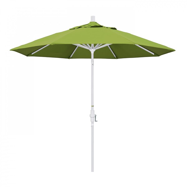 California Umbrella Patio Umbrella, Octagon, 102.38" H, Sunbrella Fabric, Macaw - 194061018095